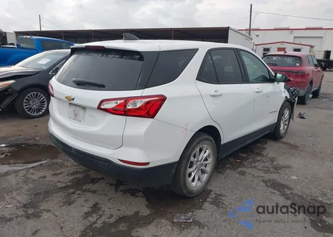 2020 Chevrolet Equinox Fwd Ls из США, поврежденный, VIN 3GNAXHEV2LS578639